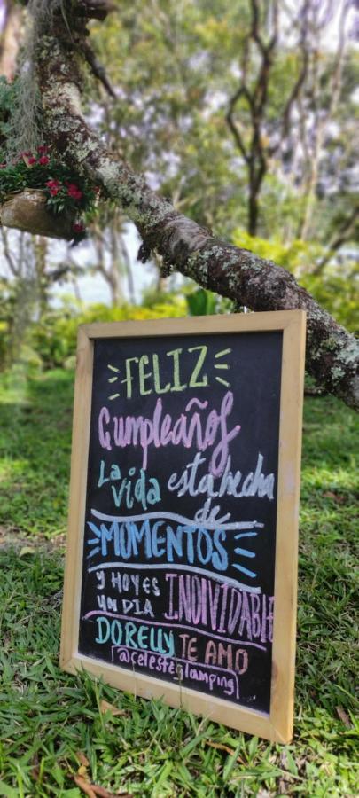 Celeste Glamping Guatape Hotel Ngoại thất bức ảnh